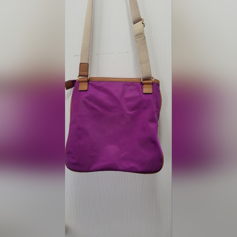 Michael Kors Nylon And Leather Crossbody Purse - Picture 2 of 15